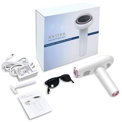 China Permanent Hair Removal 999 999 Instant Painless Home Use Ice Compress Cooling IPL Hair Removal for sale