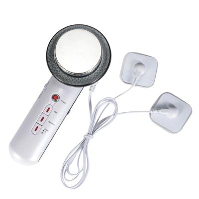 China 2020 Arrivals Mini Face Lift Device Home Slimming Professional 3 In 1 EMS Ultrasonic Body Slimming Machine for sale