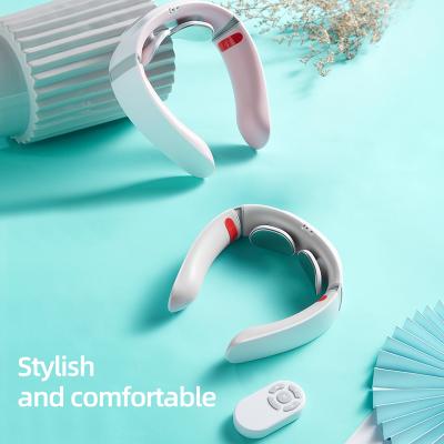 China 2019 Convenient Effective TEN Head Cordless Cervical Massager For Neck for sale