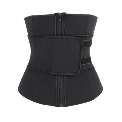 China Amazon Hot Selling Eco-friendly Body Shaper Belt Weight Loss Neoprene Waist Trainer Support Waist Trimmer for sale