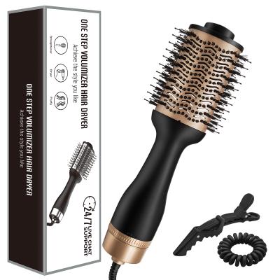 China New Arrival 3-In-1 Ionic Hair Dryer Sweep Step Hair Dryer Hot Air Blow Dryer Brush for sale