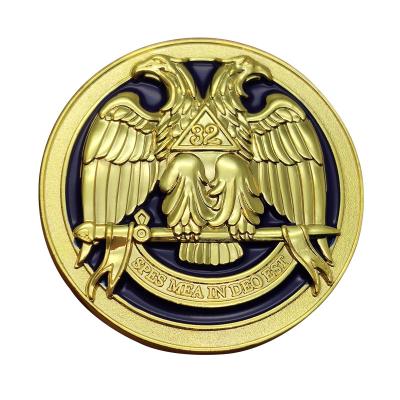 China Custom 3d USA Eagle Metal Challenge Coin for sale