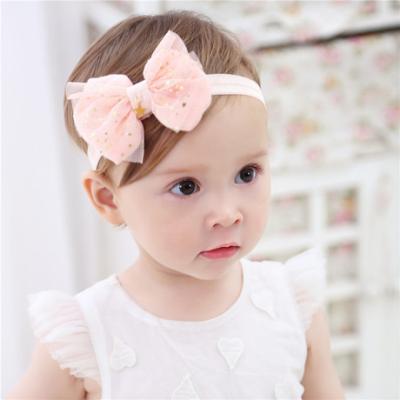 China All the place Korean version of the Korean cute girl headdress new baby hair accessories hair band lace flowers for sale