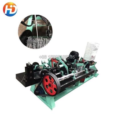 China high durability automatic barbed wire making machine for sale