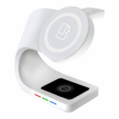 China 3-in-1 Standard Battery Wireless Charger For Mobile Phone Bluetooth Headset Warehouse Watch With Function Wireless Universal for sale