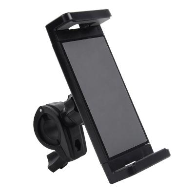 China New Design Adjustable Bike Phone Mount Tablet Stand Holder Black Color Mobile Phone Holder Motorcycle Phone Mount for sale