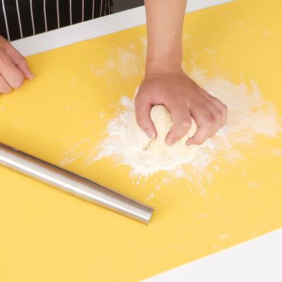 China Factory direct viable non-slip silicone pastry mat silicone mat rolling baking mat with link with embossed measurement for sale