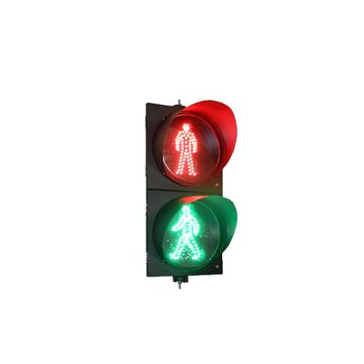 China Factory sells traffic lights to punish pedestrians for running red pedestrian lights 300mm LED warning lights 300*300*2 for sale