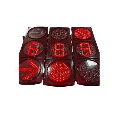 China Transport Hub 403 Single Color Arrow / 8 Countdown Combination Full Page Single Signal Lamp for sale