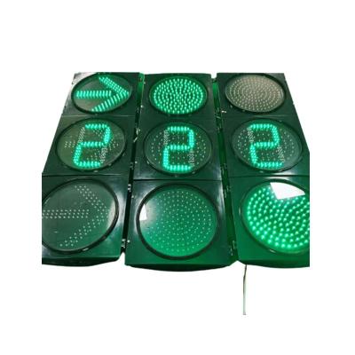 China 2021 New Product 2021 Single Color 403 Full Screen Single Countdown Combo Signal Lamp 8 Transit Hub for sale