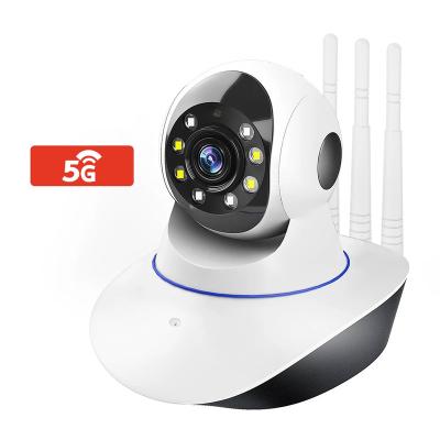 China Human Motion Tracking New Arrival 1080P 5G Smart WIFI Security Camera System With IR Night Vision Wireless Network IP Home PTZ Camera for sale