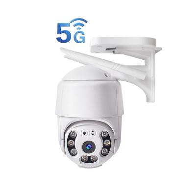 China Human Motion Tracking Wireless IP Camera Good Quality 1080P 4MM Wifi 5G YIIOT Wireless IP Camera Colorful Security Outdoor PTZ Camera for sale