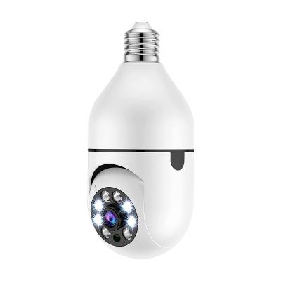 China Human Motion Tracking Night Vision Smart Remote Dual View Phone Smart Remote Dual View Wireless IP WIFI 360 Bulb Light Camera YIIOT Network Security CCTV Light Bulb Camera for sale