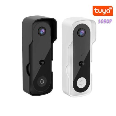 China Human Motion Tracking Mini Indoor Wireless Camera CCTV Battery Tuya Doorbell Camera IP Camera Tuya APP Monitor Motion Detection Surveillance for sale