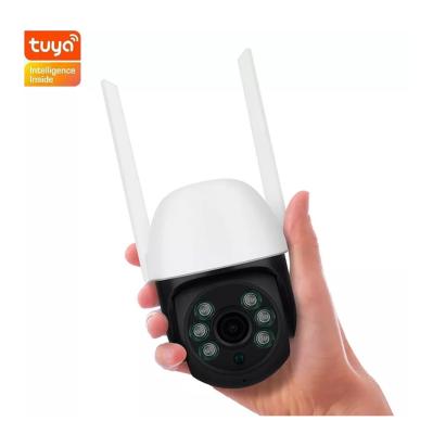 China Human Motion Tracking Tuya Super Mini Camera Wireless Home Mini WIFI 1080P Home Security Camera System Network IP PTZ Camera Tuya Smart WIFI for sale