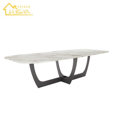 China K/D hot sales modern rectangle restaurant dinner tables ceramic tile kitchen tables for sale