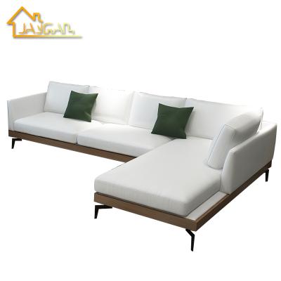 China Other Modern Design Living Room Apartment Size Sectional Sofa With Small 2 Seater Chaise L Shape Sofa for sale