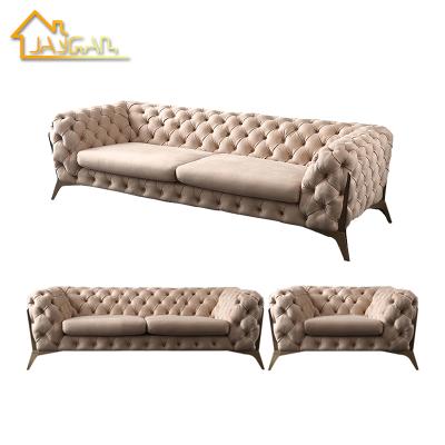 China Modern Home Furniture Reclining 3 Piece Living Room Set Leather Couches For Spaces Small Apartment Sectional Sofa for sale