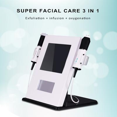 China 3 In 1 Super Facial Pollogen Oxygeneo Machine For Non Invasive Aesthetic Industry à venda