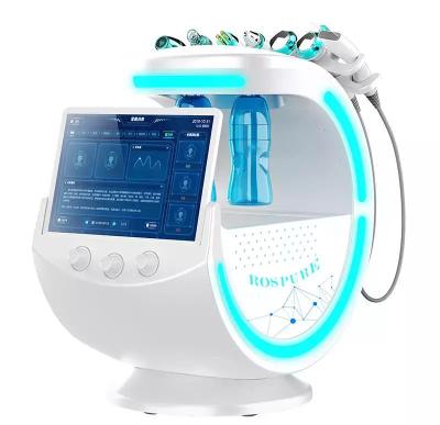 China El blanquear elegante de la piel de la máquina de Hydrafacial Microdermabrasion de los azules claros del RF del CO2 en venta