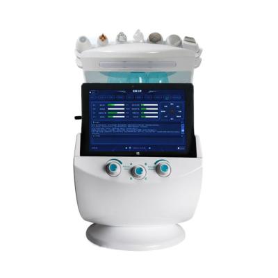 China 25KHZ 7 maneja el CE elegante del analizador de la piel de la máquina de Hydrafacial de los azules claros en venta