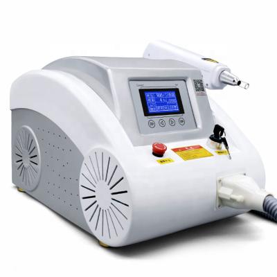 China Kohlenstoff-Spitze 500W Q schaltete Nd YAG Laser-Maschine für Pigmentations-Abbau zu verkaufen