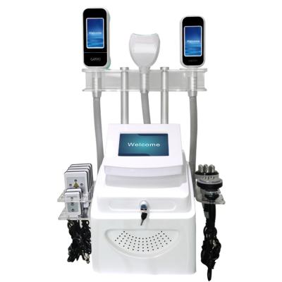 China 650nm 5 In 1 Vacuum Ultrasonic Cavitation 40K Cryolipolysis Slimming Machine for sale