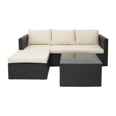 Chine Brand New Modern Outdoor Rattan Sofa Set Outdoor Furniture Rattan Sofa Set Garden Furniture à vendre