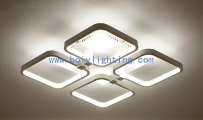 China Acrylic Cover Materal Remote  Control  LED Ceiling  Light  LED Lamp White Aluminum for sale