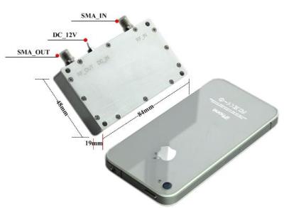 China Ningún amplificador de potencia del RF del control numérico, amplificador de radiofrecuencia 2 vatios en venta