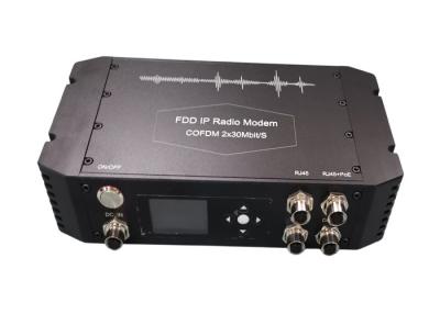 China Transmisión direccional de la gama larga del BI táctico COFDM del módem de la radio del IP de FDD en venta