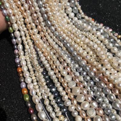 China Natural Freshwater Pearl Beads Pearl High Quality Freshwater Pearl Irregular Pearl Beads Loose Spacer Bead Jewelry Making DIY Bracelet Necklace for sale