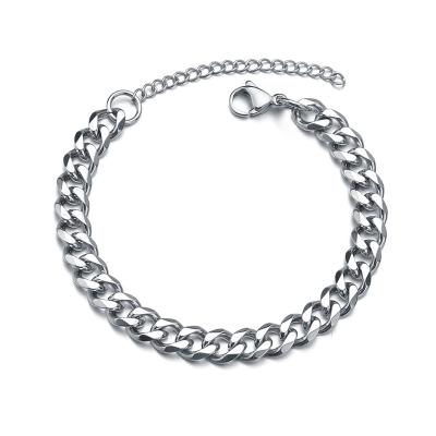 China Fashion Girls Stainless Steel Snake Chain Bracelet Bangle Fashion Punk Initial Charms Bracelets for Women and Women for sale