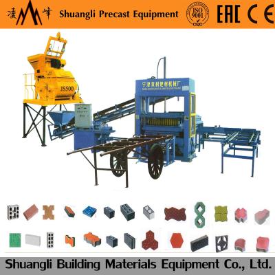 China Efficient Full Automatic Concrete Brick Machine Price QT9-15 South Africa for sale