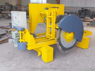 China Automatic concrete paver cutting machine with concrete saw 120*600 for sale