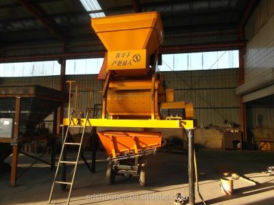 China Js500 Concrete Mixer Features Vertical Concrete Mixer 800 L for sale