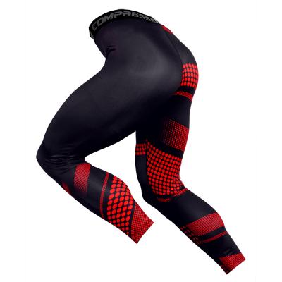 China Breathable Sports Wear Quick Dry Mens Gaiters Tights Men Legging Fitness Safety Gym Wear For Male for sale