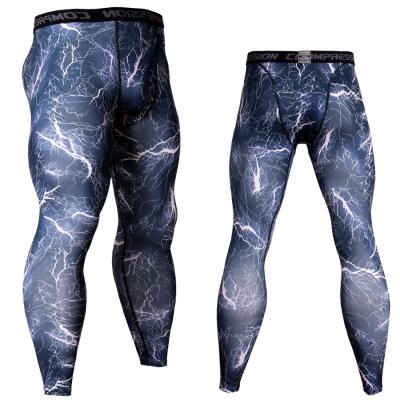 China Breathable Pressure Compression Pants Men Sport Gym Fitness Running Jogging Quick Dry for sale