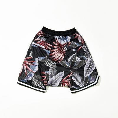 China Hot Sale Summer QUICK DRY Basketball Hawaiian Beach Print Loose Casual Elastic Waist Custom Made Shorts for sale