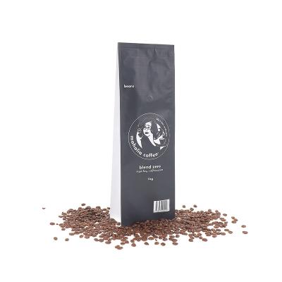 China Professional Manufacturing Aluminum Foil Zipper Packaging Cheap Coffee Beans Moisture Proof Bag for sale