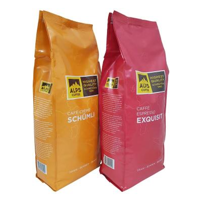 China 100g 150g 200g 250g 250g Coffee Bean Bag Pouches Soft Packaging Food Moisture Proof Custom Colored Bag Matt Finish Black Ziplock Roasted for sale