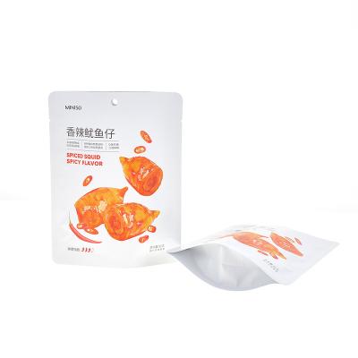 China Moisture Proof Zipper Lock Food Grade Zipper Packaging Pouch Resealable Bag For Food Packaging for sale