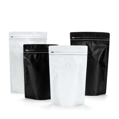 China Aluminum Foil Moisture Proof Roasted Coffee Beans Bags Zipper Lock Holder Up Pouch Bags Custom Tea Bag for sale