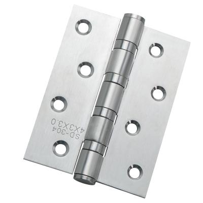 China Modern door with 4*3*3.0mm 4 inch high quality 201 high quality stainless steel door heavy ball bearing end hinge. for sale