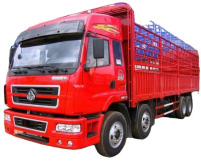 China Dongfeng used truck 315HP 8X4 second hand 12 wheels cargo truck 8*4 for sale