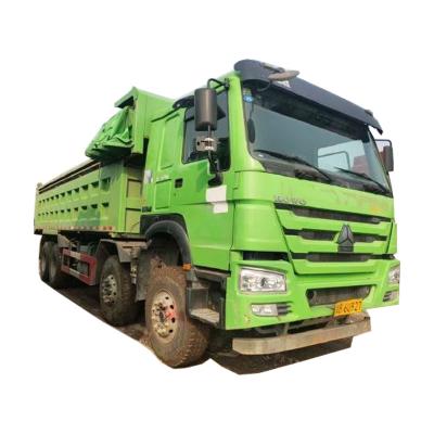 China truck second hand for sale mitsubishi fuso dump truck 8*4 truck second hand for sale 10 forward and 2 reverse for sale