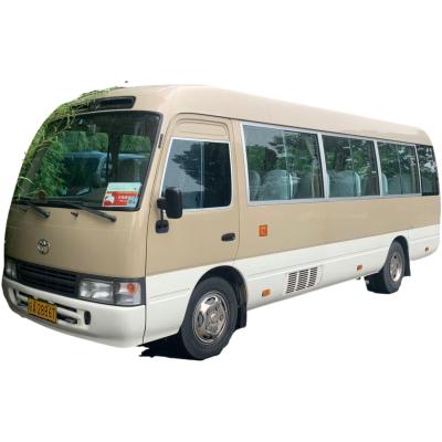 China Used Coaster Buses 23 Seats 3RZ Engine Good Condition Low Km Passenger Bus Euro III Japan Toyota Coaster Buses 7005*2040*2631mm for sale