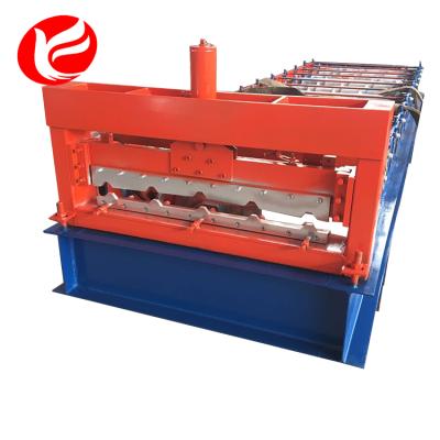 China Hotels Color Steel Roof Sheet Roll Roofing Machine Hebei Manufacture for sale