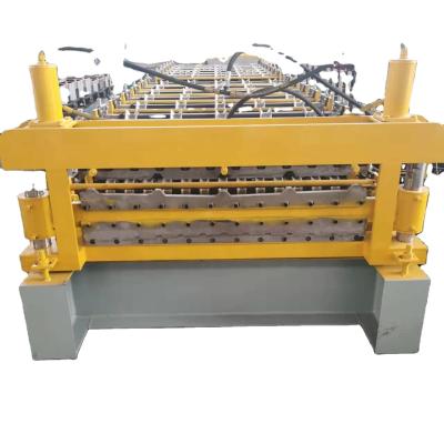 China Hotels Wall And Roof Cold Roll Forming Machine New Business Project Roofing Sheet Machine for sale