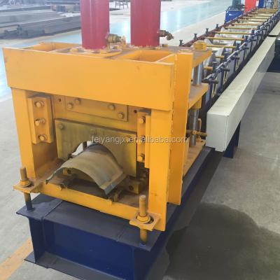 China Glazed Type Hotels New Arrival Tile Steel Roofing Ridge Capping Roll Forming Machine for sale